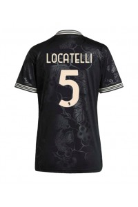 Juventus Manuel Locatelli #5 Jalkapallovaatteet Naisten Kolmaspaita 2025-26 Lyhythihainen
